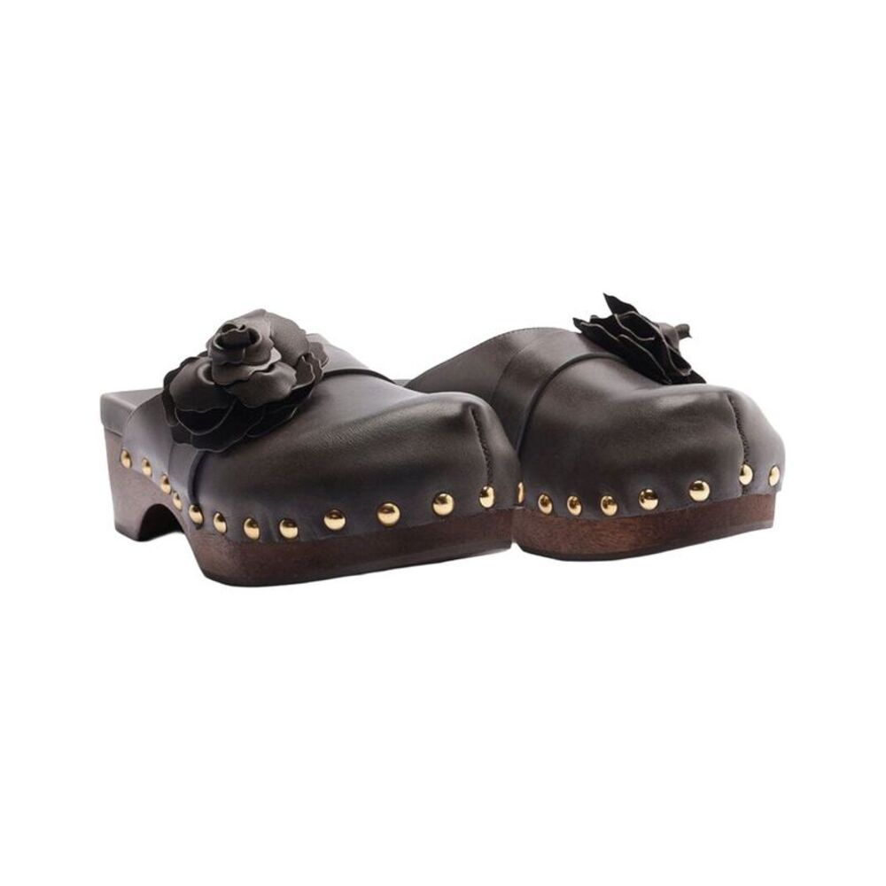 Farm Rio Flower Leather Clog